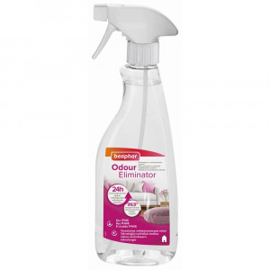 BEAPHAR ODOUR ELIMINATOR sprejs dzīvnieku smakas likvidēšanai telpās 500ml